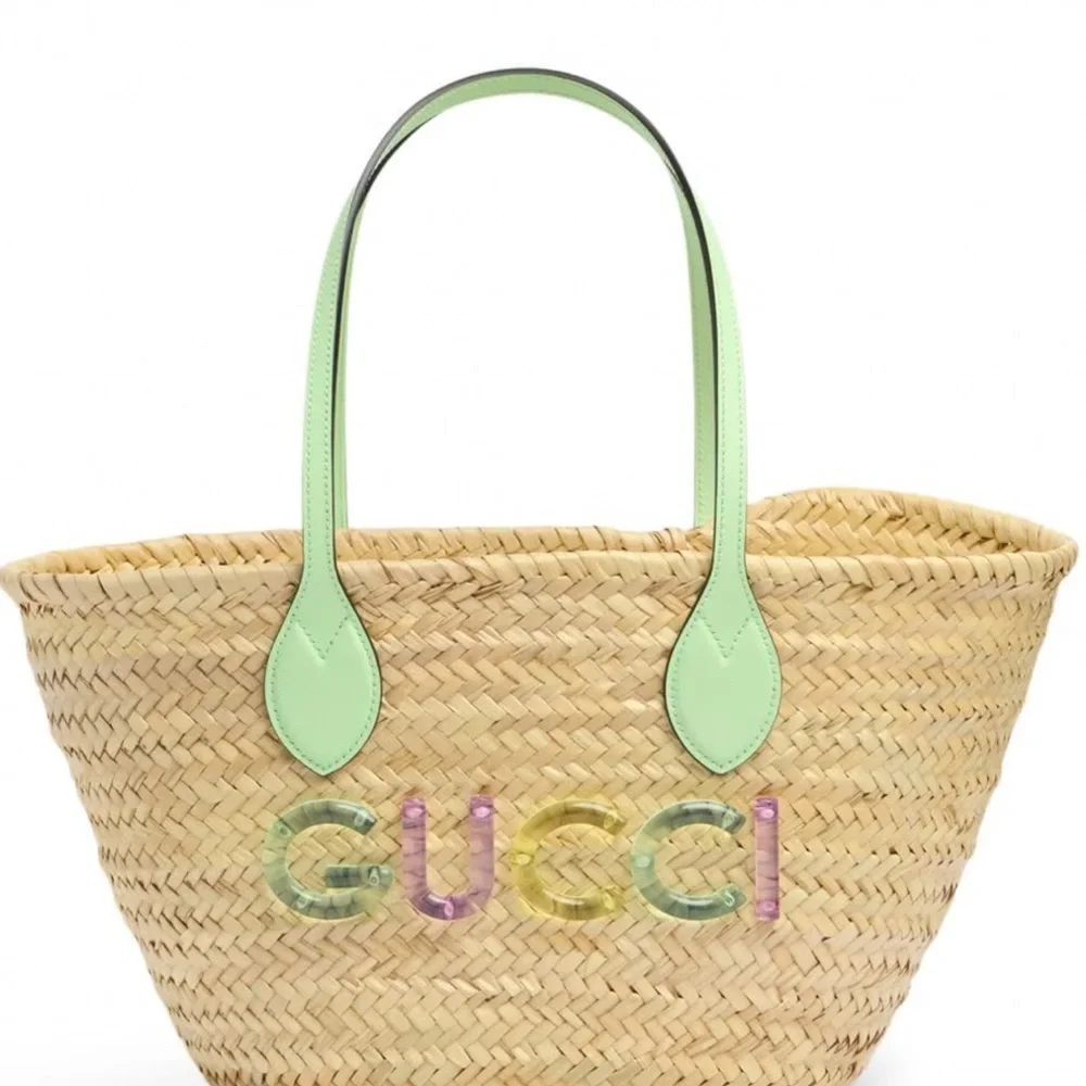 Gucci Summer Raffia Tote - Picture 7 of 11